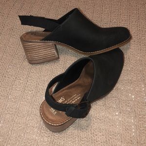 Toms Leila Slingback Booties